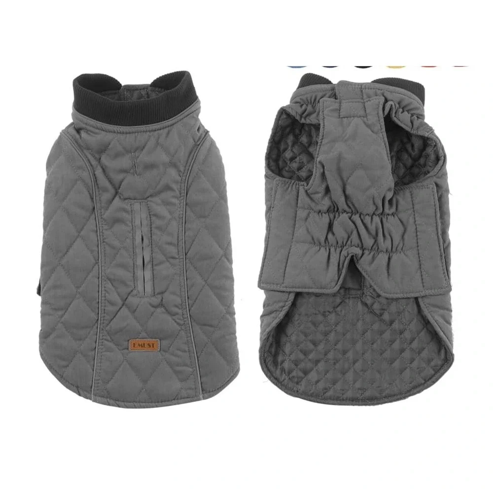 EMUST Winter Dog‎ Jackets, Medium, Grey